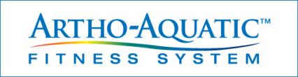 A logo of the water system for aqua-aquatics.